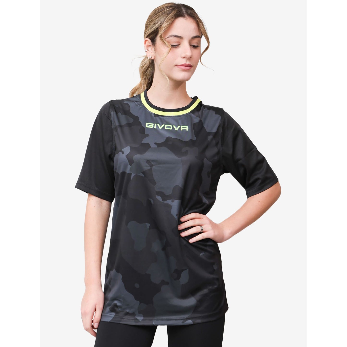 GIVOVA SHIRT ARMY INTERLOCK