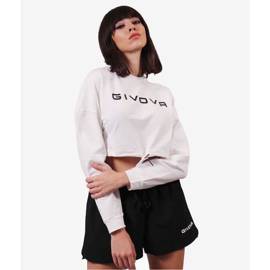GIVOVA SHIRT DONNA SCOLLO A BARCA MANICA LUNGA