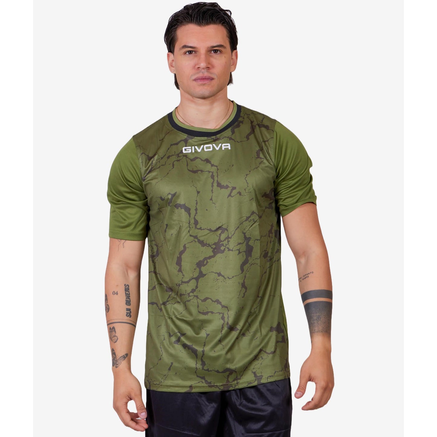 GIVOVA SHIRT GRAFITE INTERLOCK