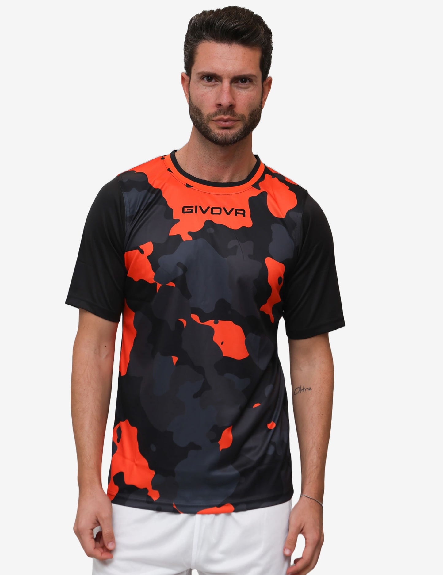 GIVOVA SHIRT ARMY INTERLOCK