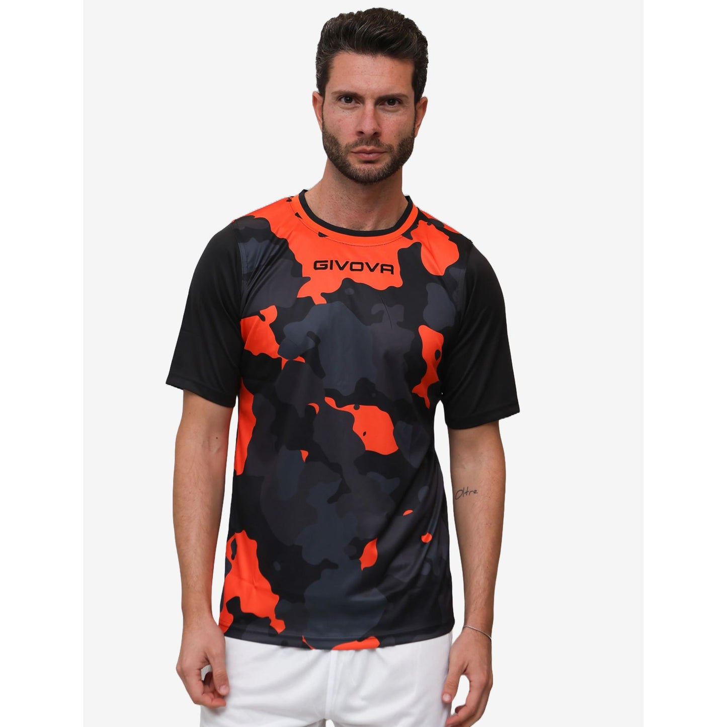 GIVOVA SHIRT ARMY INTERLOCK