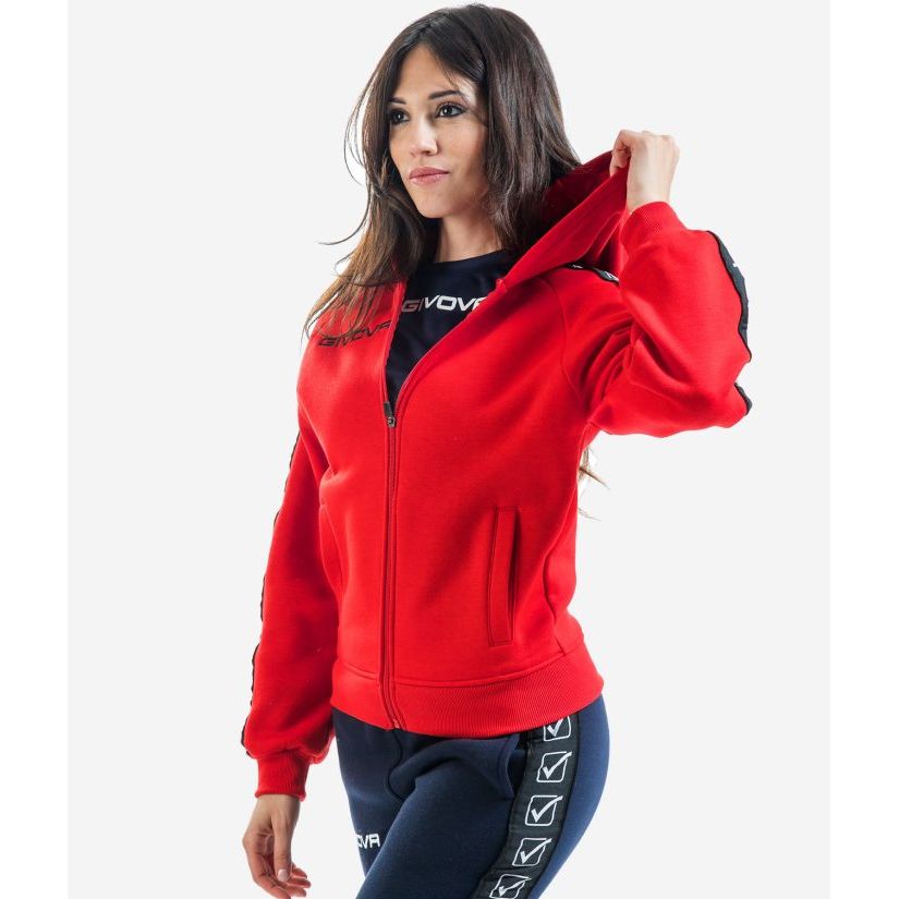 GIVOVA FELPA FULL ZIP BAND