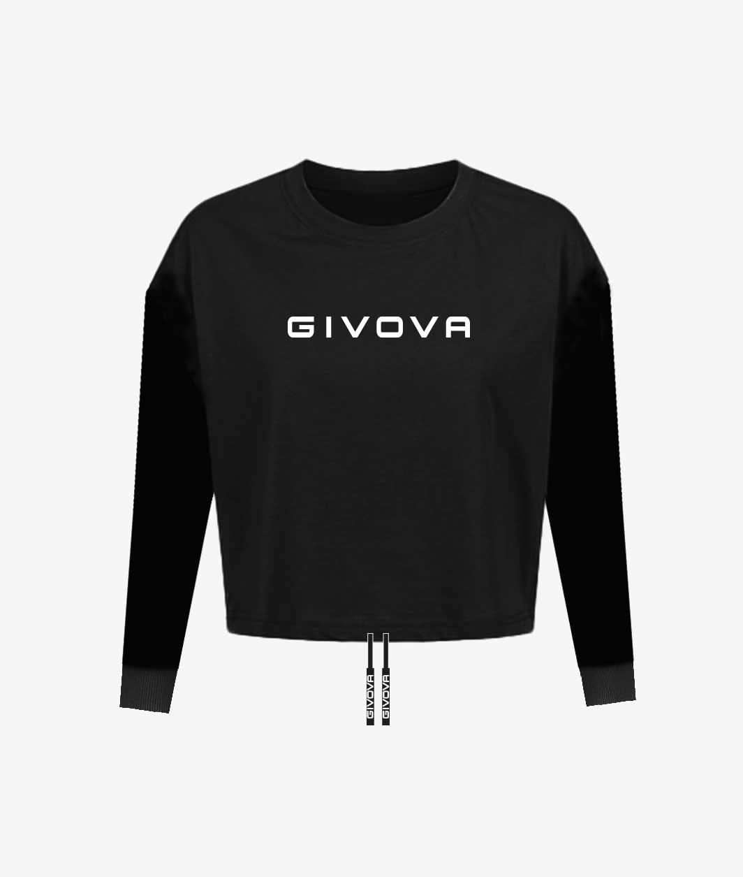 GIVOVA SHIRT DONNA SCOLLO A BARCA MANICA LUNGA