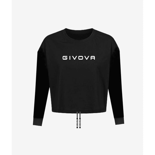 GIVOVA SHIRT DONNA SCOLLO A BARCA MANICA LUNGA