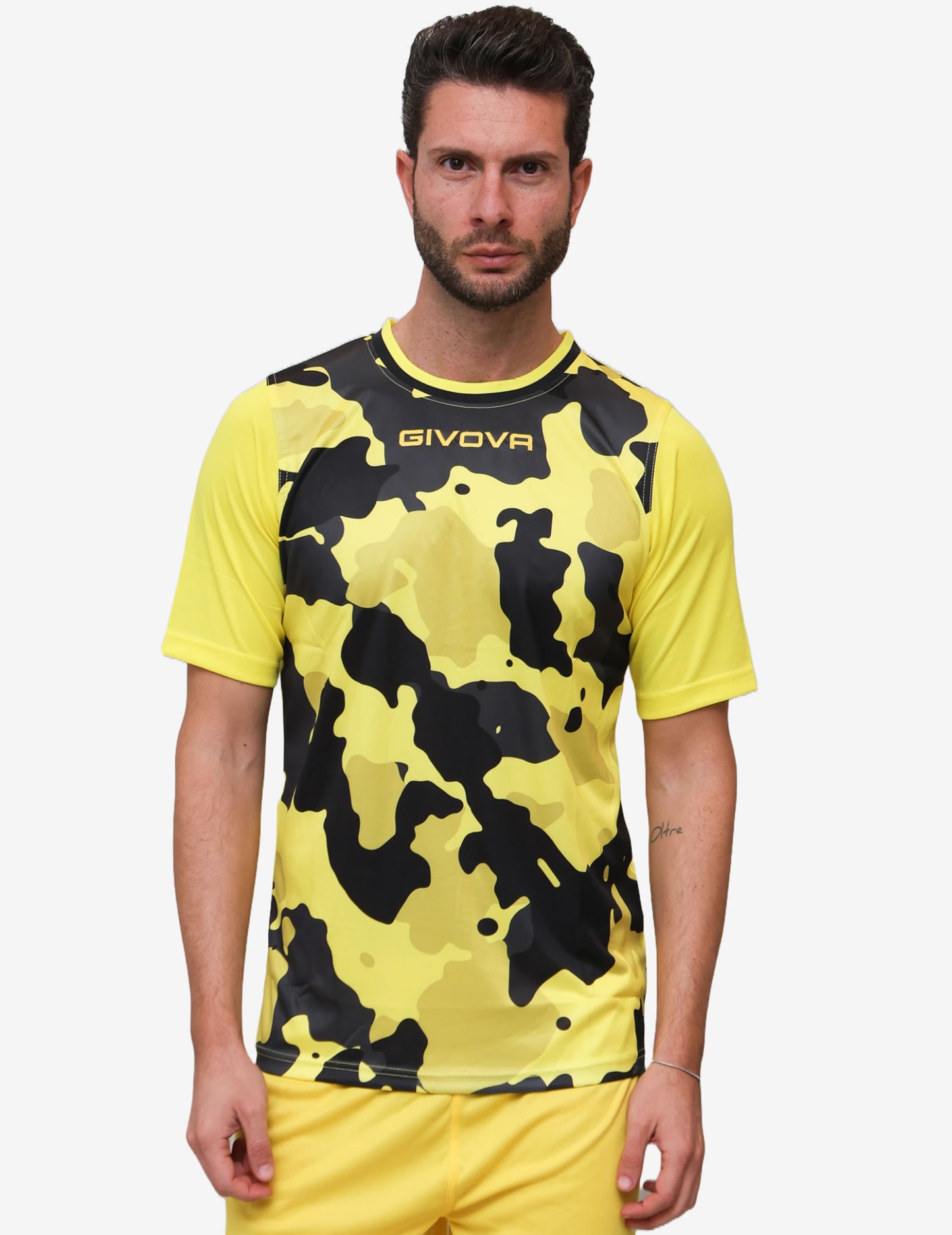 GIVOVA SHIRT ARMY INTERLOCK