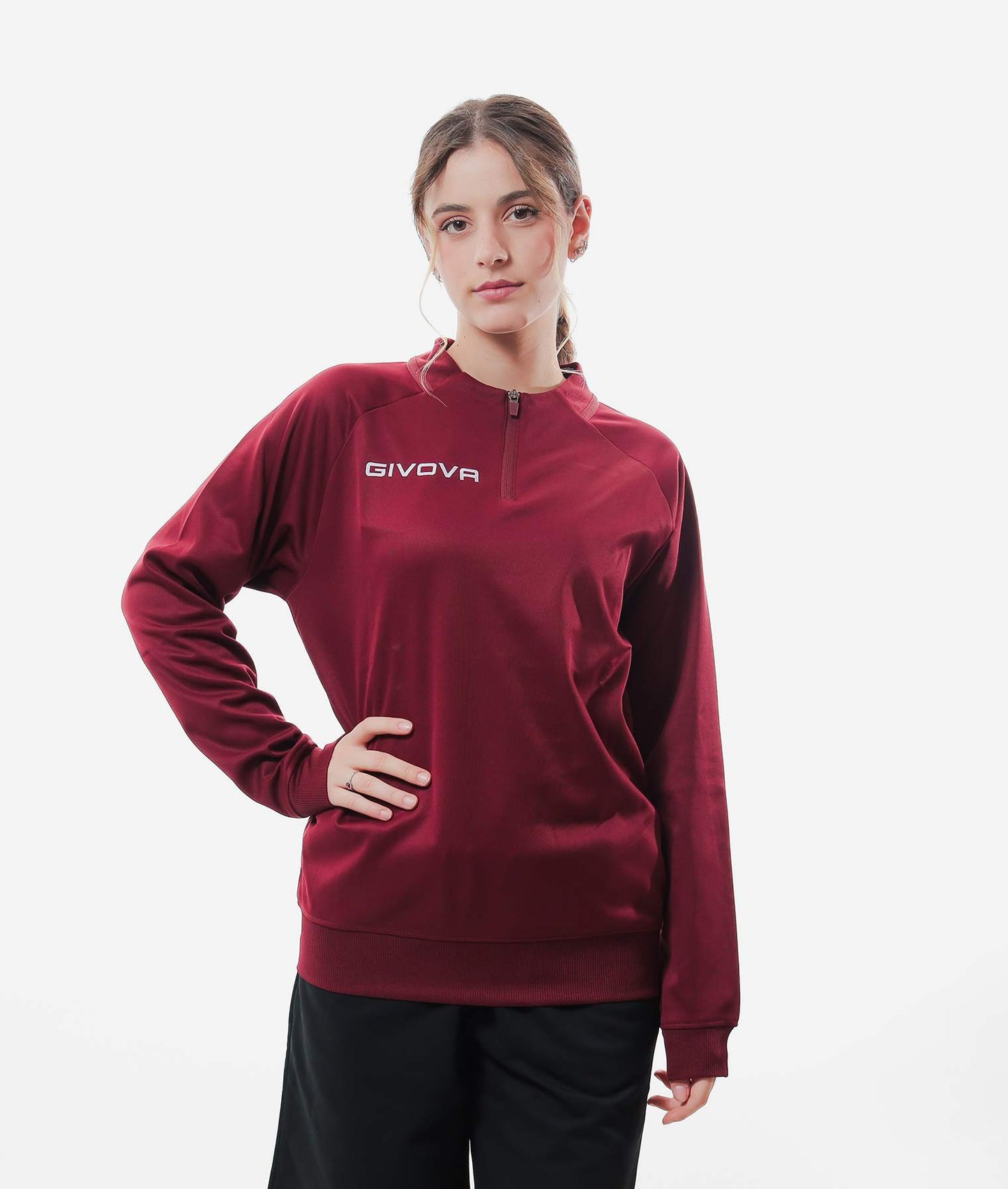 GIVOVA MAGLIA POLARFLEECE TECNICA (HALF ZIP) 500
