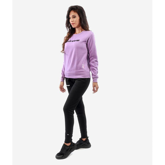 GIVOVA TUTA DONNA 104 G/COLLO CON PAILLETTES IN FELPA