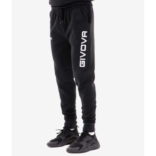 GIVOVA PANTA COTONE MOD. MOON BIG LOGO