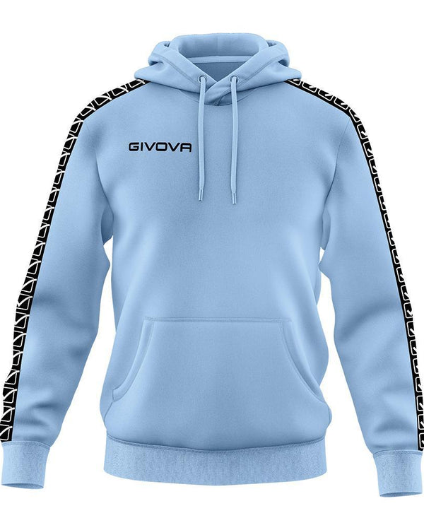 GIVOVA FELPA CON CAPPUCCIO TERRY BAND BOY Givova — vista prodotto