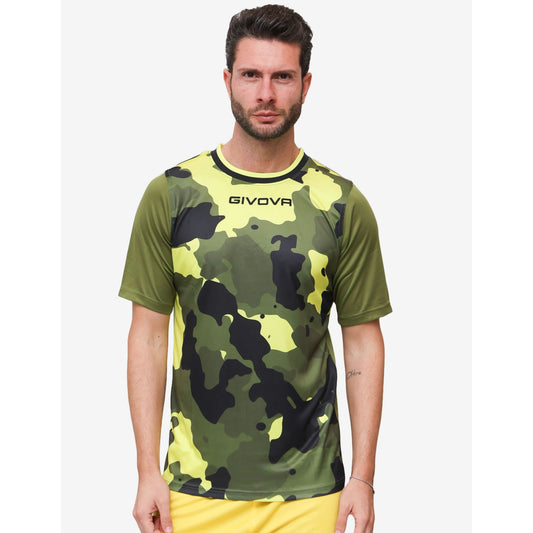 GIVOVA SHIRT ARMY INTERLOCK