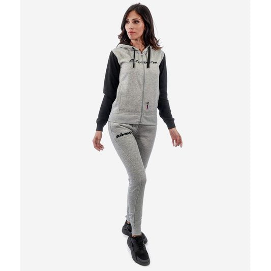 GIVOVA TUTA DONNA 102 G/COLLO CON TASCHE IN FELPA
