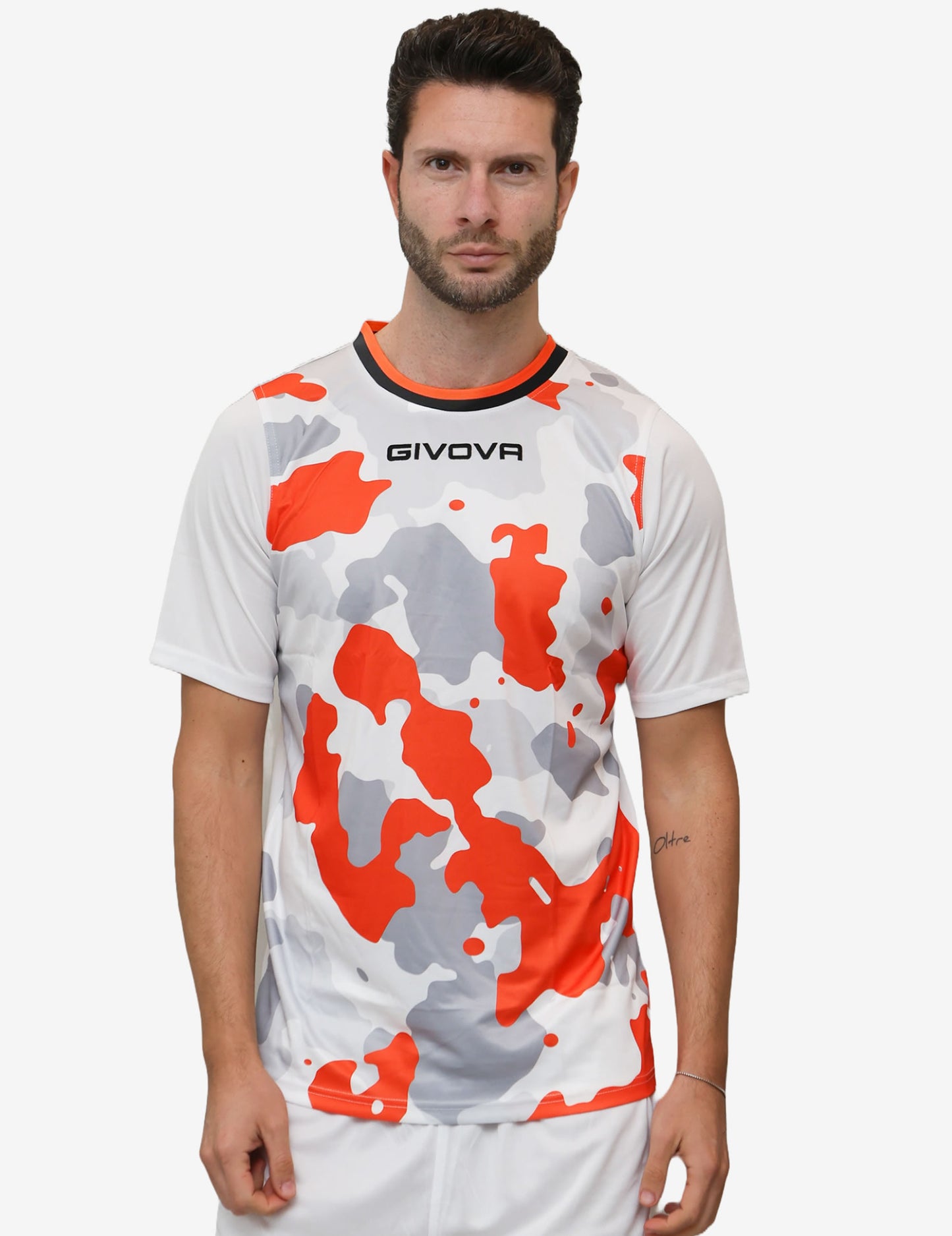 GIVOVA SHIRT ARMY INTERLOCK
