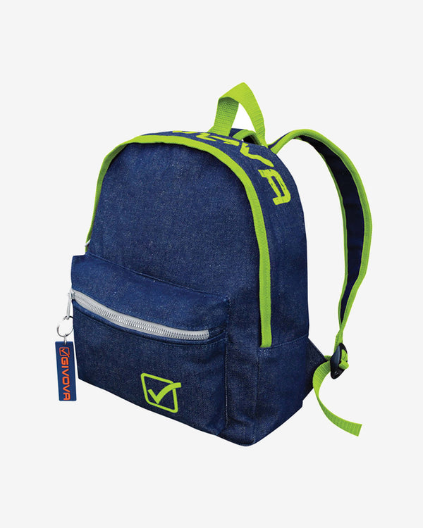 GIVOVA ZAINO UNIVERSITY JEANS JEANS Givova — vista prodotto