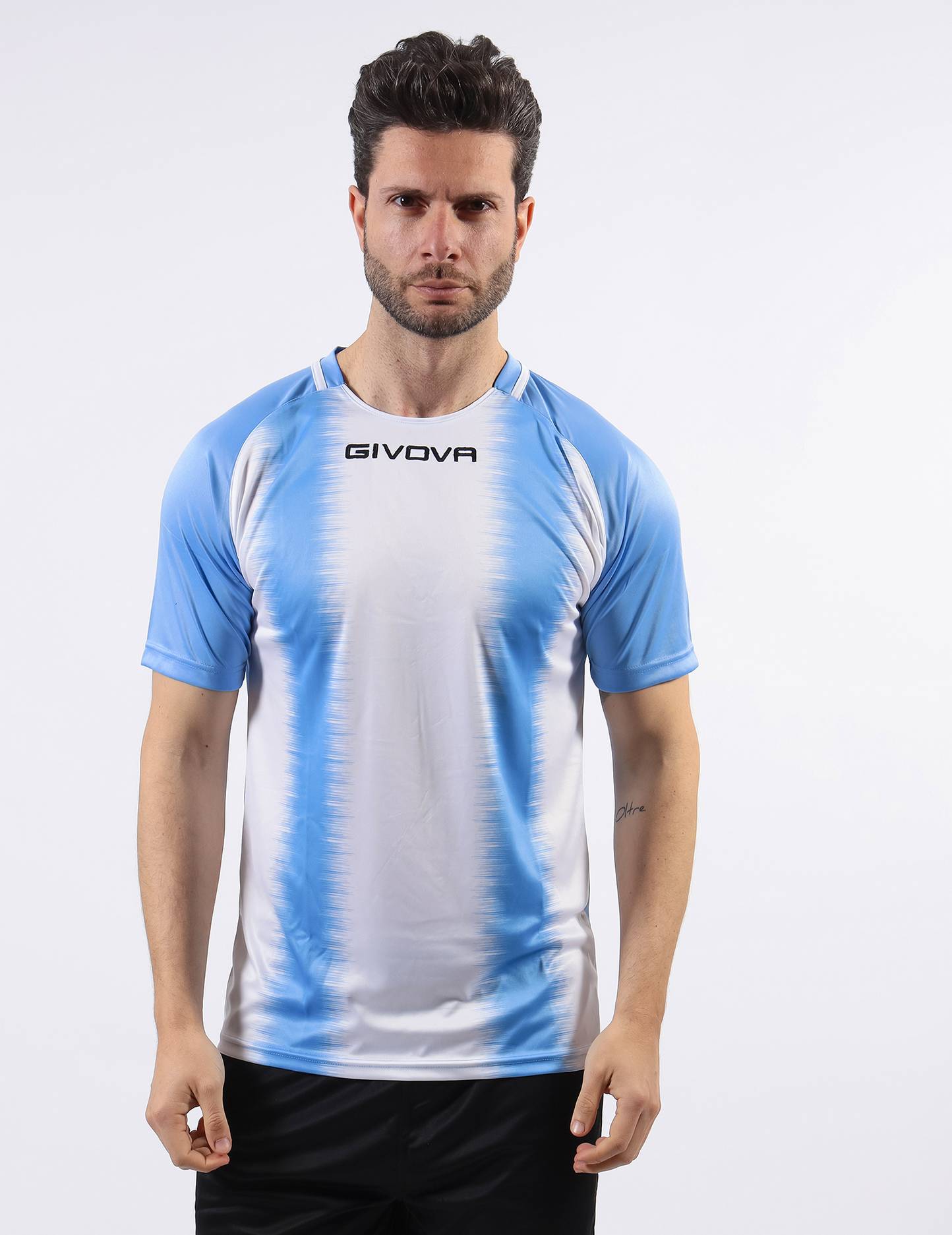 GIVOVA SHIRT STRIPE M/C INTERLOCK