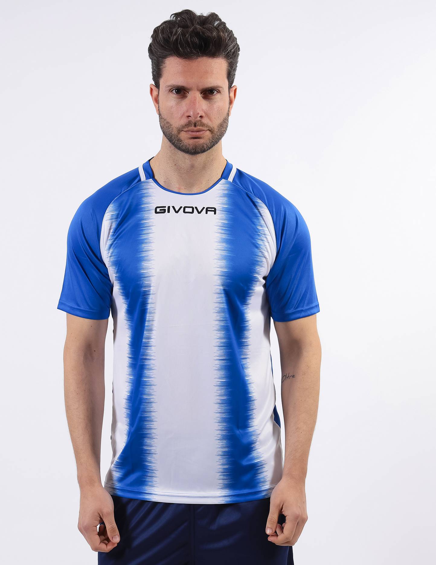 GIVOVA SHIRT STRIPE M/C INTERLOCK