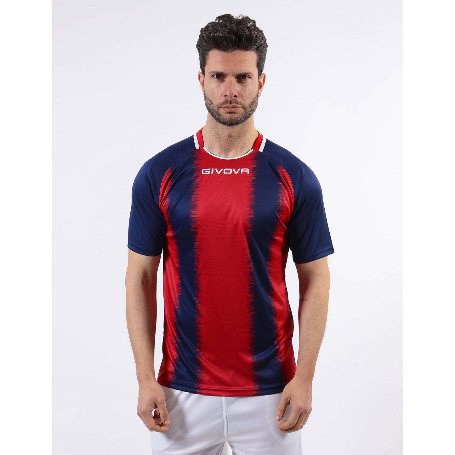 GIVOVA SHIRT STRIPE M/C INTERLOCK