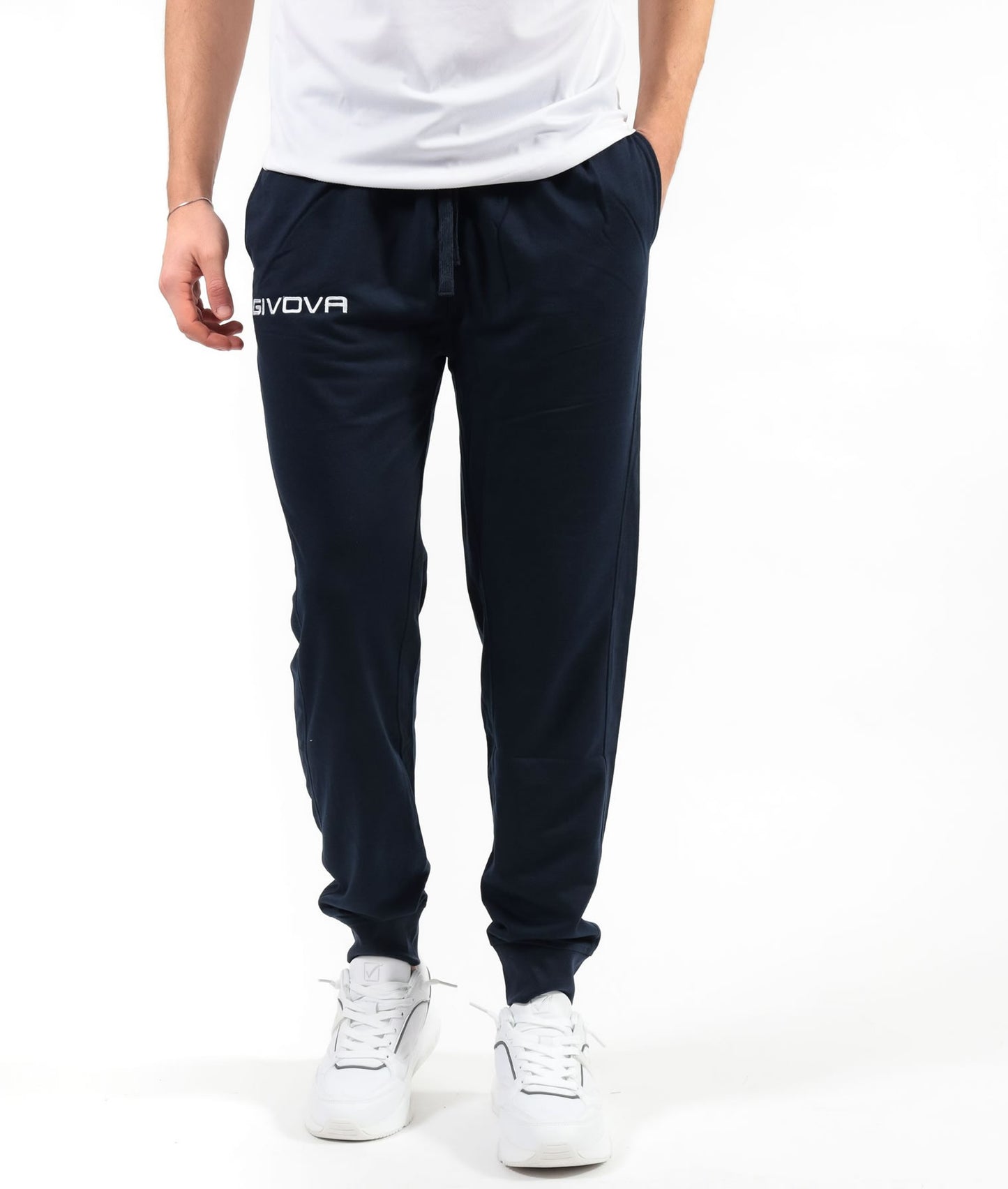 GIVOVA PANTA COTONE KING LOGO SMALL