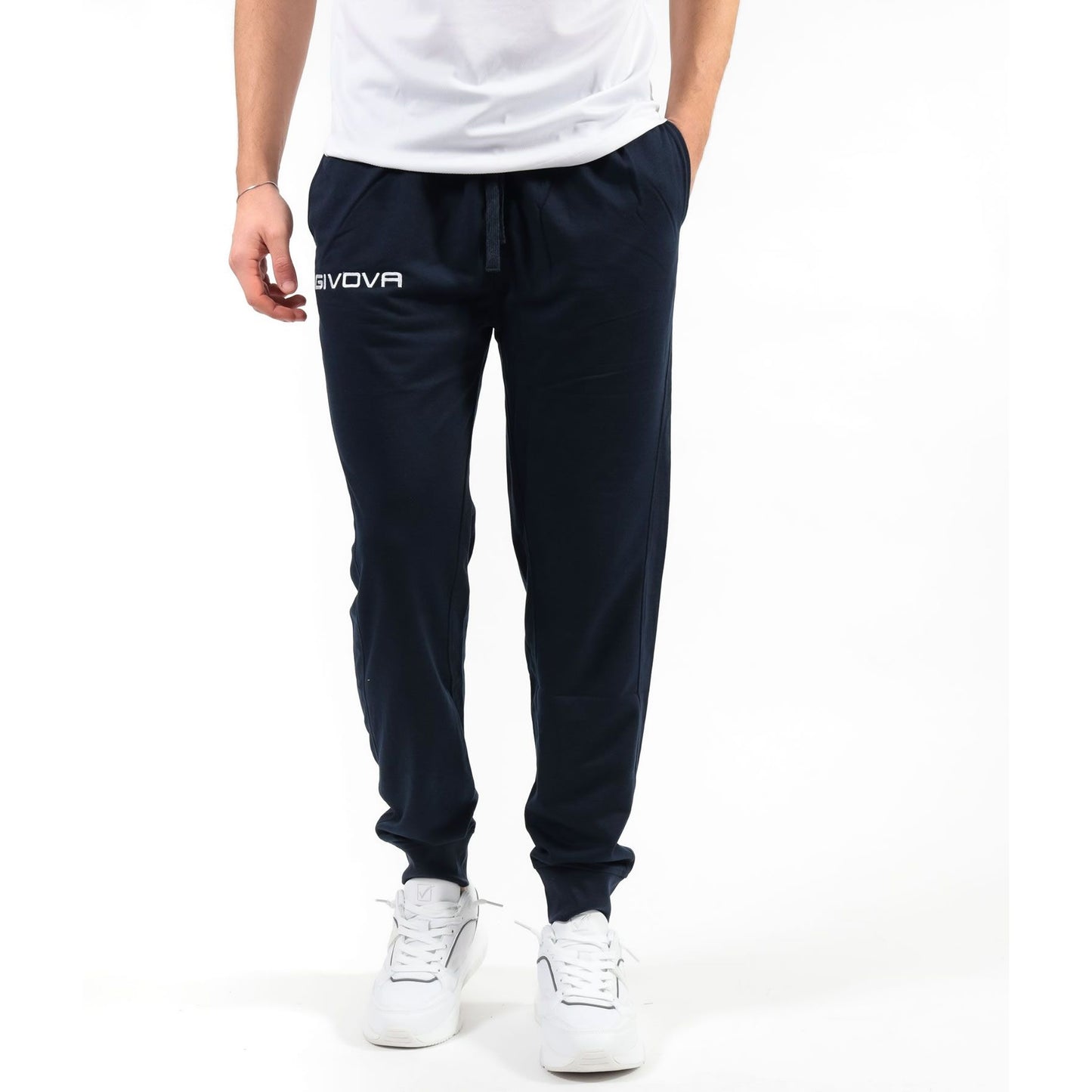 GIVOVA PANTA COTONE KING LOGO SMALL
