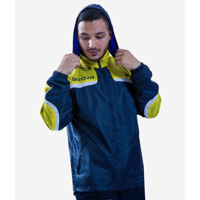 GIVOVA RAIN JACKET CON MESH ASIA