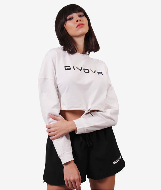GIVOVA SHIRT DONNA SCOLLO A BARCA MANICA LUNGA