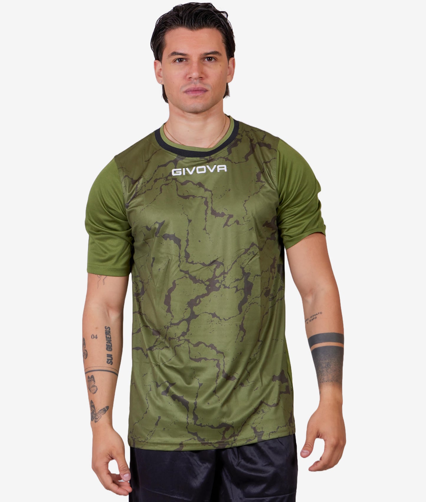 GIVOVA SHIRT GRAFITE INTERLOCK
