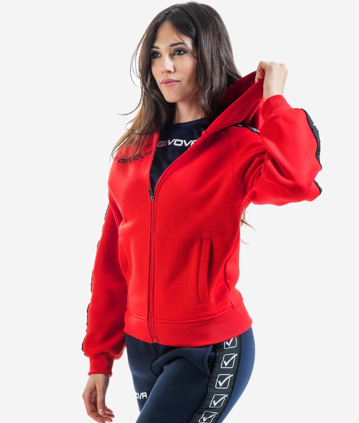 GIVOVA FELPA FULL ZIP BAND