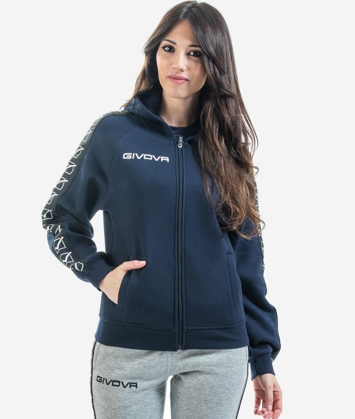 GIVOVA FELPA FULL ZIP BAND