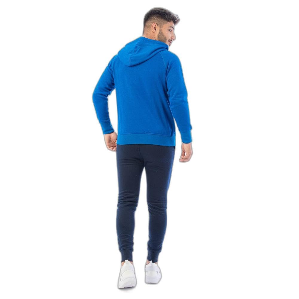 GIVOVA TUTA VISA MELANGE CON CAPPUCCIO POLARFLEECE NERO/GRIGIO SCURO MELANGE Tg. S Givova Tute Planet Sport Italia