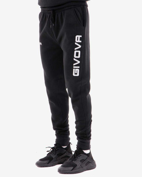 GIVOVA PANTA COTONE MOD. MOON BIG LOGO Givova Planet Sport Italia