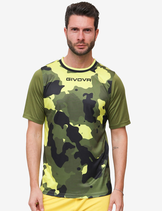 GIVOVA SHIRT ARMY INTERLOCK