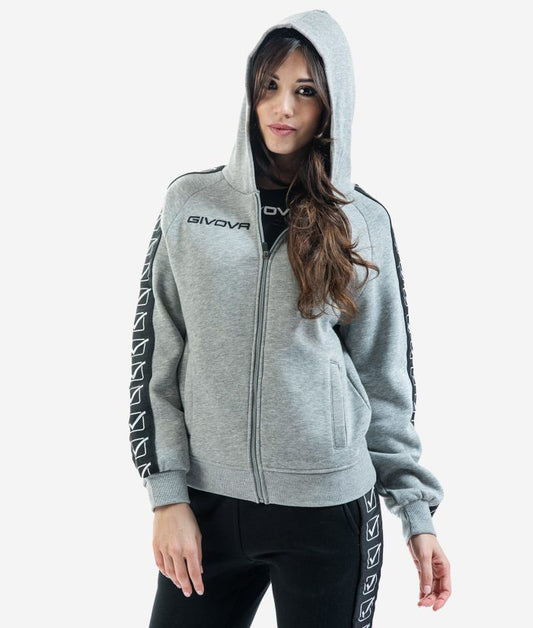 GIVOVA FELPA FULL ZIP BAND