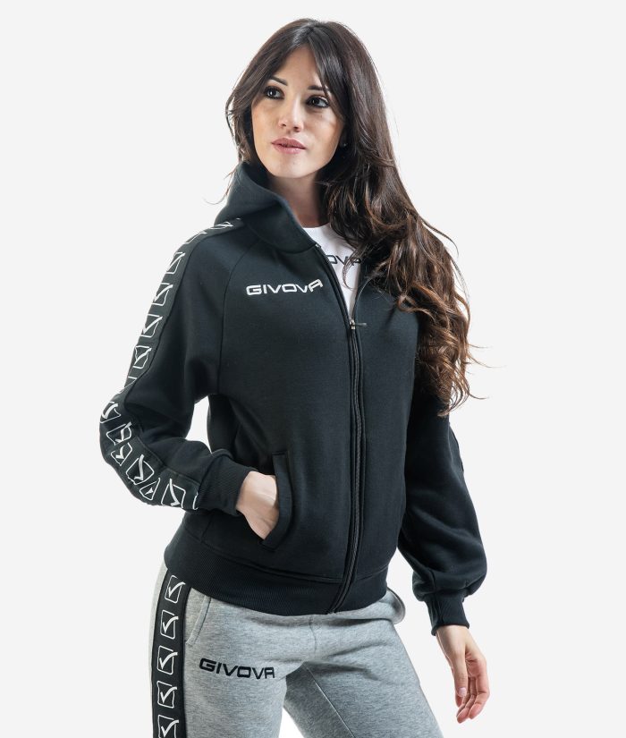 GIVOVA FELPA FULL ZIP BAND