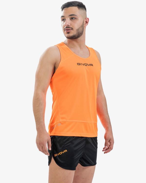 arancio fluo nero Givova Planet Sport Italia