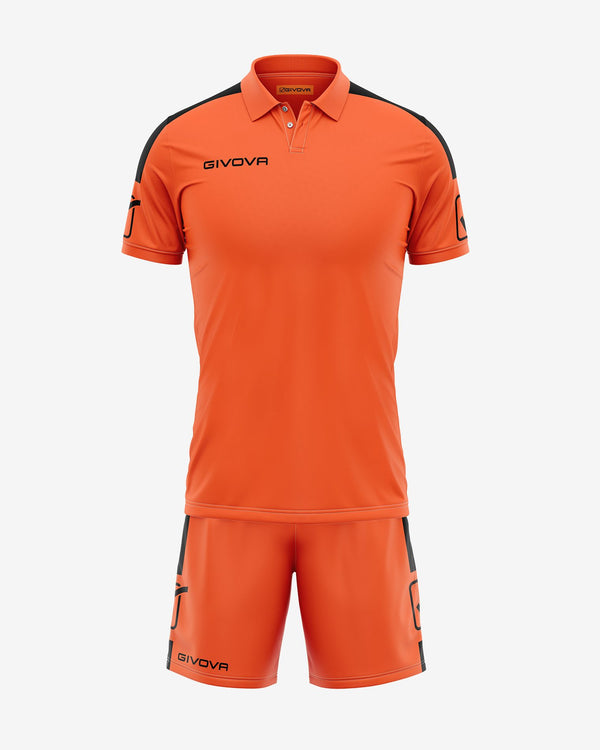 arancio fluo nero Givova Planet Sport Italia