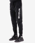GIVOVA PANTA COTONE MOD. MOON BIG LOGO