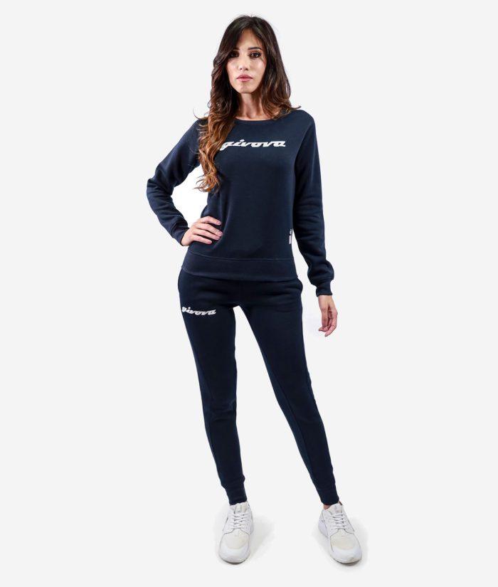 GIVOVA TUTA DONNA 104 G/COLLO CON PAILLETTES IN FELPA Givova Tute Planet Sport Italia