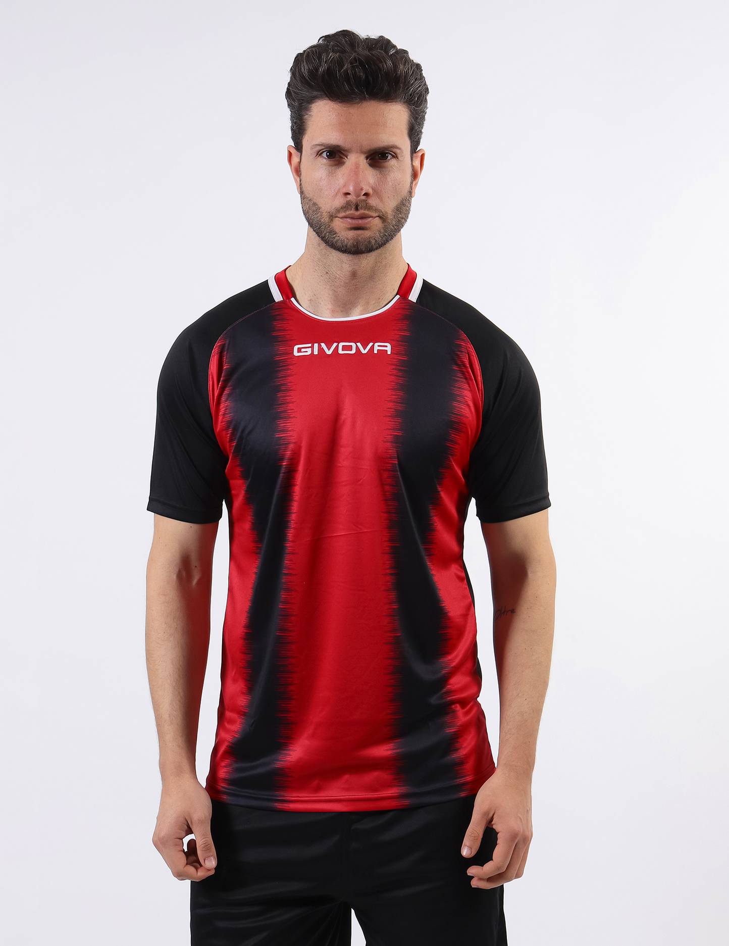 GIVOVA SHIRT STRIPE M/C INTERLOCK